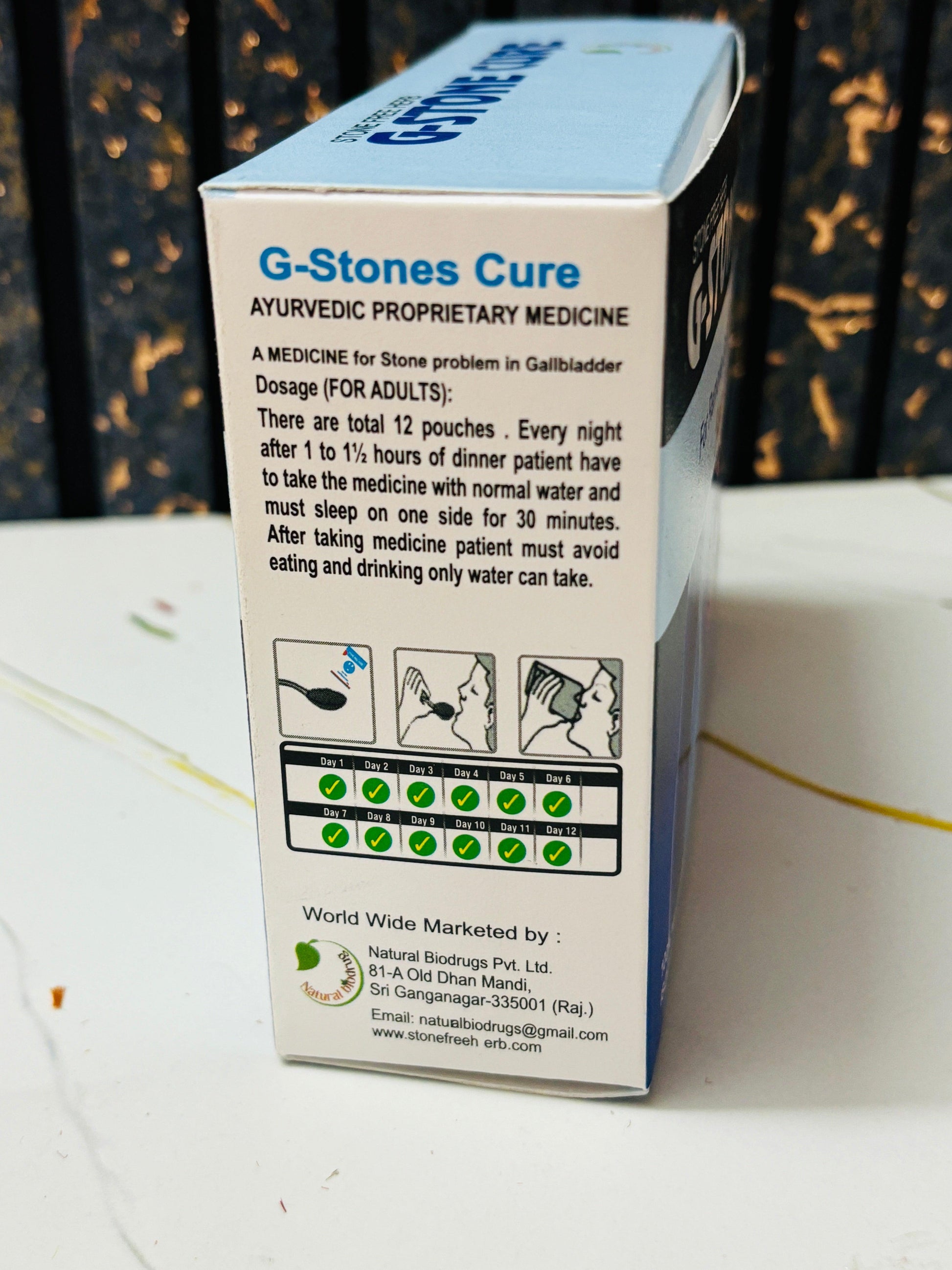 G STONE CURE( for gall bladder stone ) - STONE FREE HERB